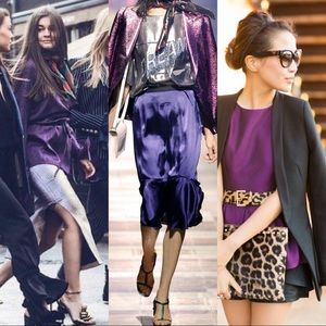 Vintage Ann Taylor metallic Blazer